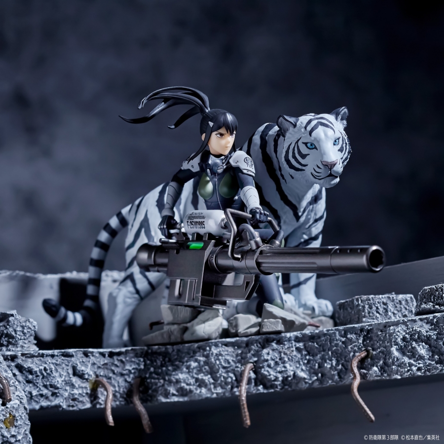 海洋堂KD091 怪獸8號亞白米娜＆ 伐虎1：18 雕像- PRODUCT產/ 品/ 介 